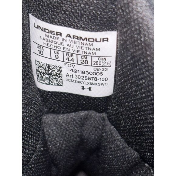 Under Armour UA Stellar G2 6" Boots 3025578 Tactical Gray Boot Men’s size 10 - Picture 11 of 11